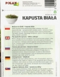 Kapusta biela - semená na klíčenie 