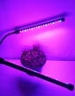 LED GROW PROFI - trubicová lampa se zabudovaným časovačem a stmívačem - 18 W dvouramenná
