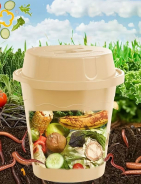 Záhonový vermikompostér 8 litrů