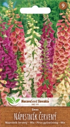 Náprstník červený směs barev MoravoSeed